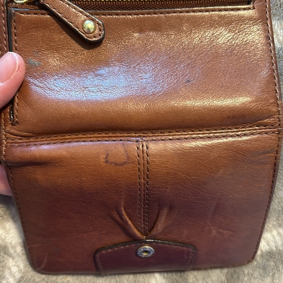 Coach Brown Mini Leather Wallet - Picture 3 of 5